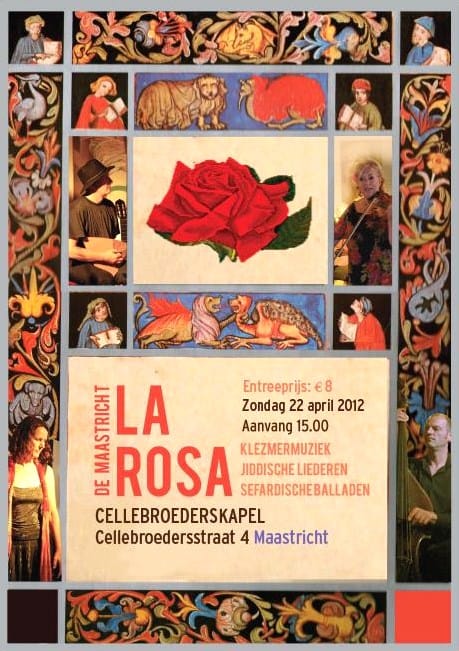 la rosa affiche, 2012